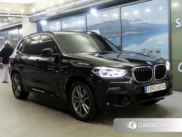 BMW X3 (G01) 2021 Черный из Кореи