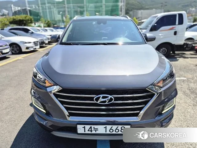 Hyundai All New Tucson 2018 Серый из Кореи