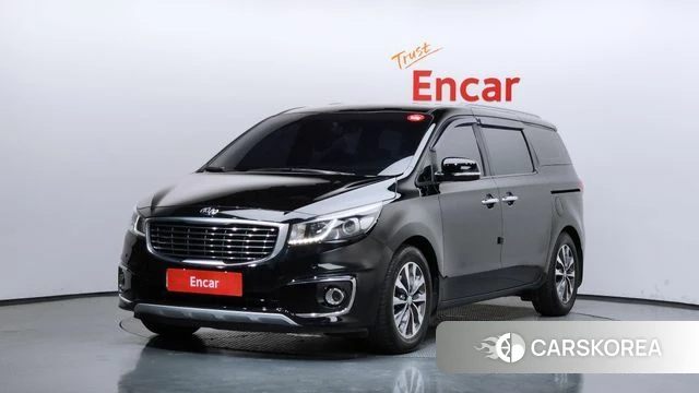 Kia All New Carnival 2018 Черный из Кореи