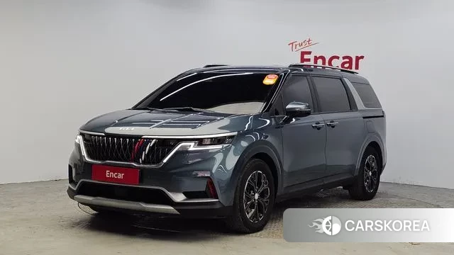 Kia Carnival 4th generation 2021 Небесно-голубой из Кореи