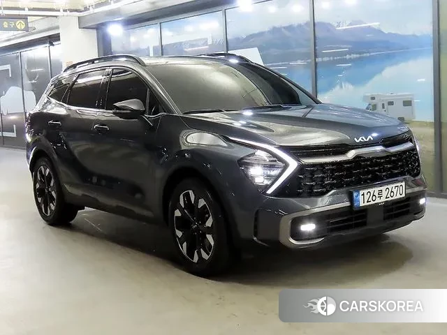 Kia Sportage 5th Generation 2023 Серый из Кореи