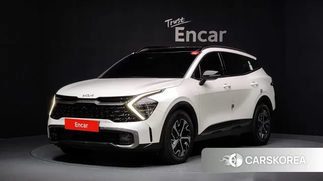 Kia Sportage 5th Generation Hybrid 2022 Белый из Кореи