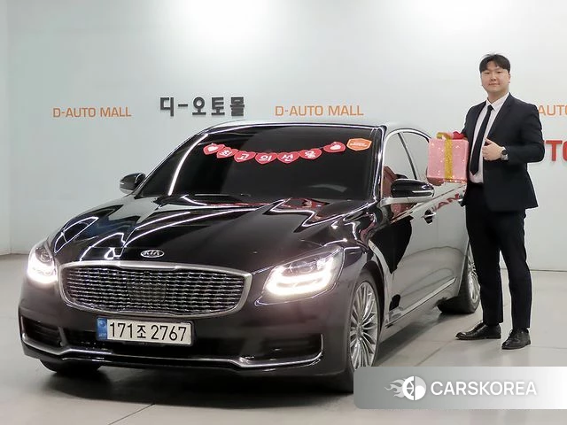 Kia More K9 2018 Черный из Кореи