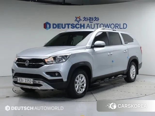 Ssangyong Rexton Sports 2018 Серебряный из Кореи