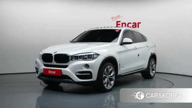 BMW X6 (F16) 2018 Белый из Кореи