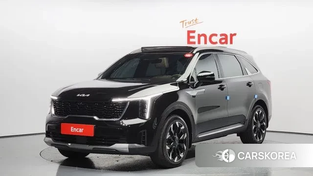 Kia The New Sorento 4th Generation 2024 Черный из Кореи