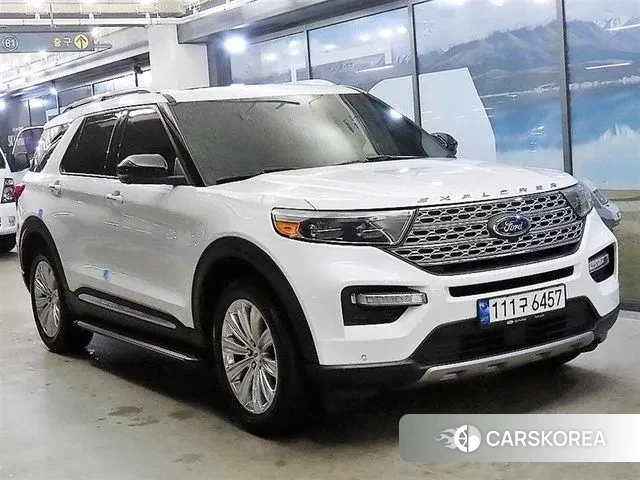 Ford Explorer 6th Generation 2022 Белый из Кореи