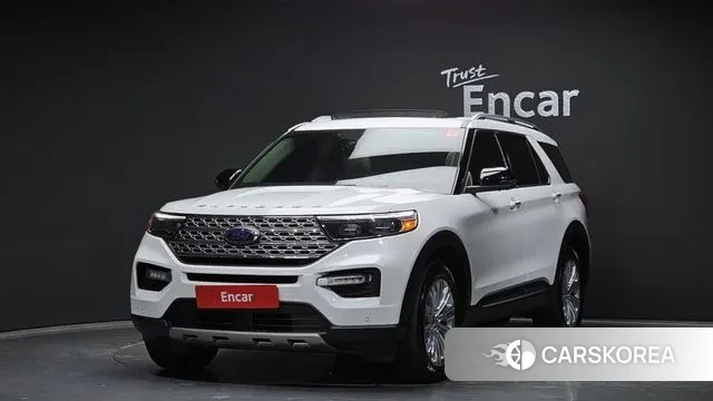 Ford Explorer 6th Generation 2022 Белый из Кореи