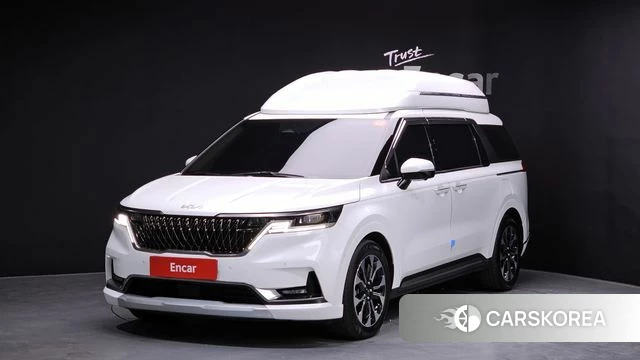 Kia Carnival 4th generation 2023 Белый из Кореи