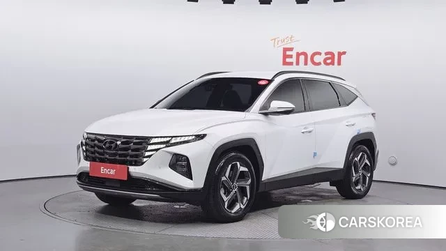 Hyundai Tucson (NX4) 2021 Белый из Кореи