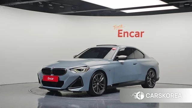 BMW 2 Series (G42) 2022 Серебристо-серый из Кореи