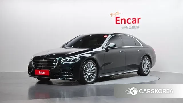Mercedes-Benz S-Class W223 2022 Зеленый из Кореи