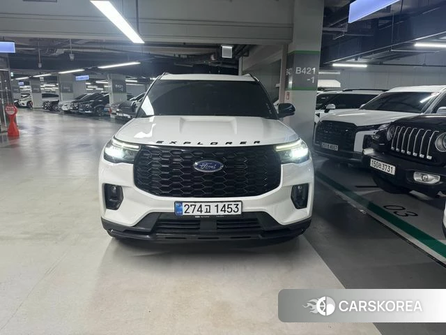 Ford Explorer 6th Generation 2025 Белый из Кореи