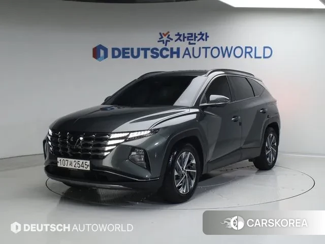 Hyundai Tucson Hybrid (NX4) 2021 Серый из Кореи