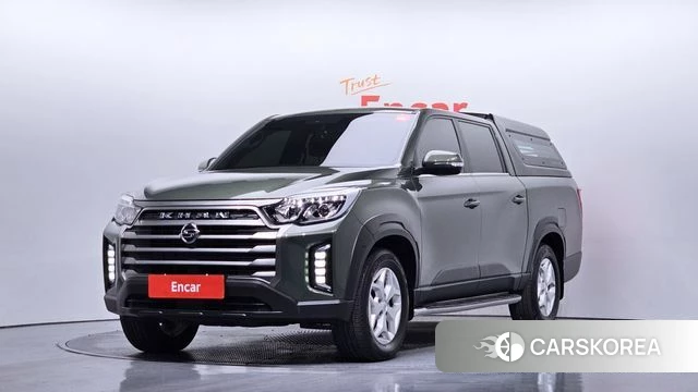 Ssangyong The New Rexton Sports Cannes 2021 Темно-зеленый из Кореи