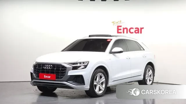 Audi Q8 (4M) 2021 Белый из Кореи