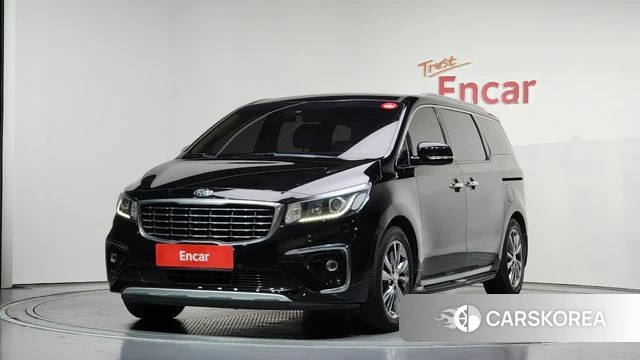 Kia The New Carnival 2018 Черный из Кореи