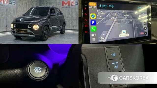 Hyundai Casper 2021 Серый из Кореи