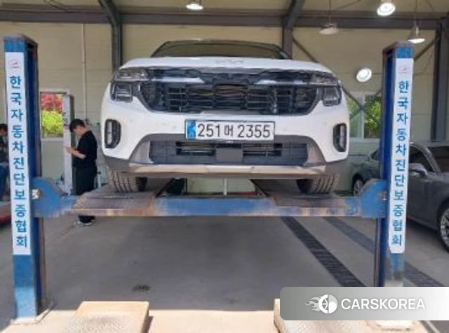 Kia The New Seltos 2023 Белый из Кореи