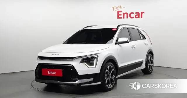 Kia Di Ol Nu Niro 2022 Белый из Кореи