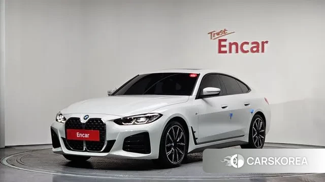 BMW 4 Series (G22) 2023 Белый из Кореи