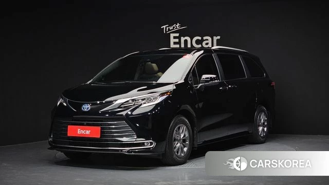 Toyota Sienna 4th Generation 2023 Черный из Кореи