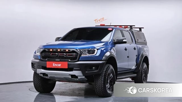 Ford Ranger 3rd Generation 2021 Небесно-голубой из Кореи