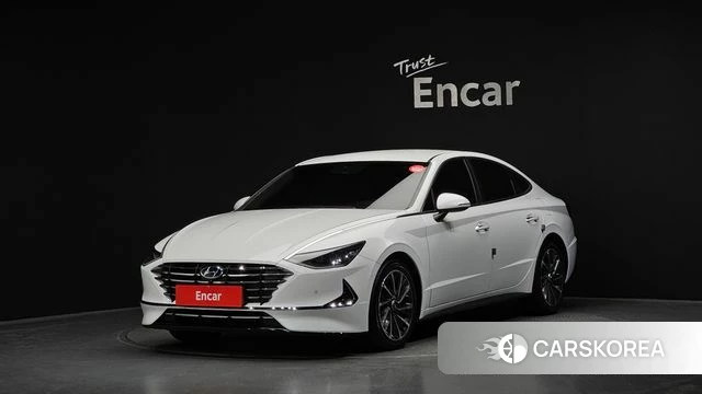Hyundai Sonata (DN8) 2019 Белый из Кореи