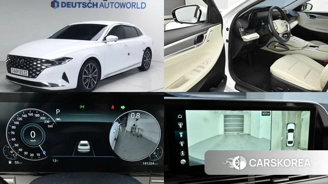 Hyundai The New Grandeur IG 2022 Белый из Кореи