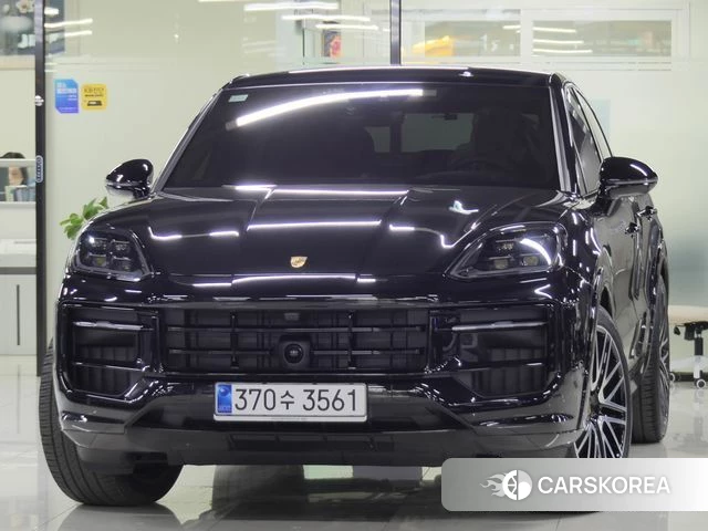 Porsche Cayenne (PO536) 2025 Черный из Кореи