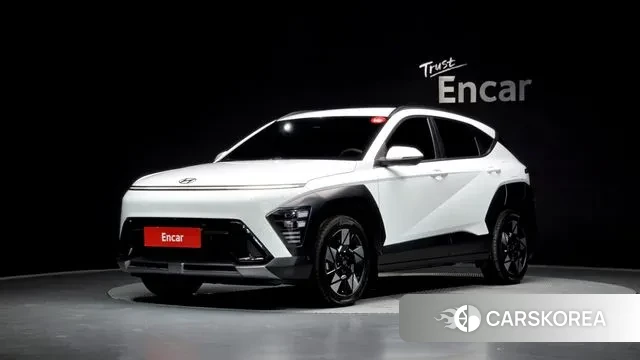 Hyundai Kona Hybrid (SX2) 2023 Белый из Кореи