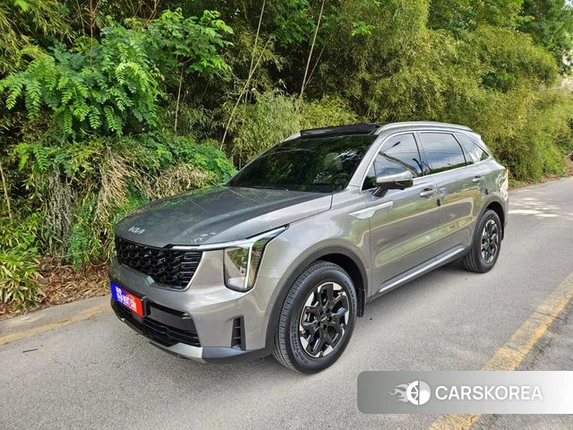 Kia The New Sorento 4th Generation 2024 Серый из Кореи