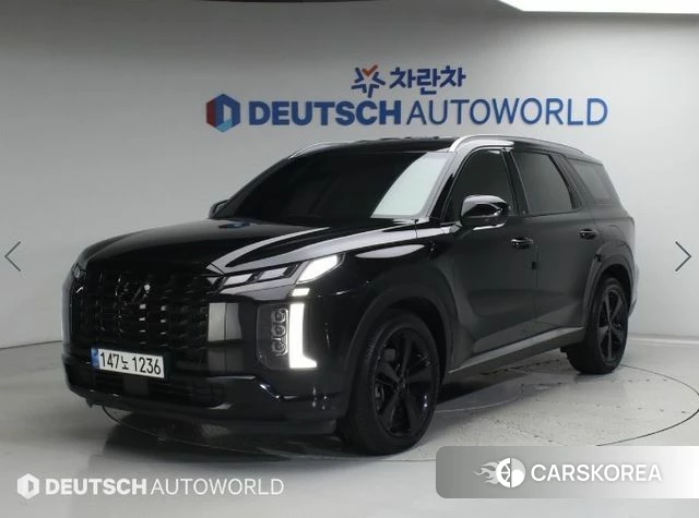 Hyundai The New Palisade 2023 Черный из Кореи