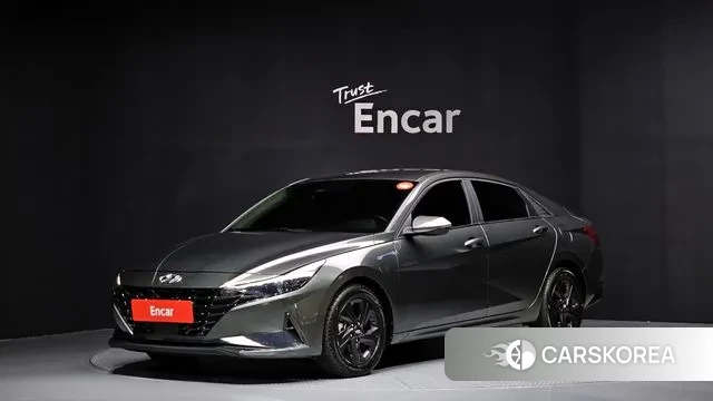 Hyundai Avante (CN7) 2022 Серый из Кореи
