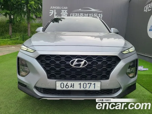 Hyundai Santa Fe TM 2018 Серый из Кореи