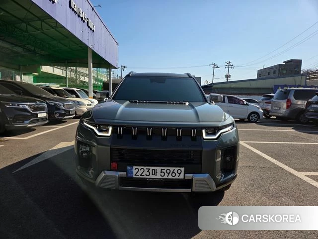 Ssangyong Torres 2024 Светло-зеленый из Кореи