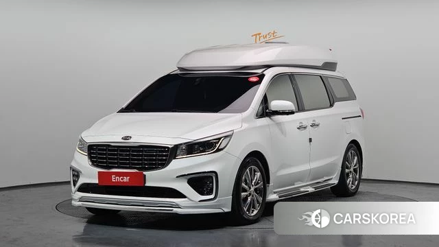 Kia The New Carnival 2018 Белый из Кореи