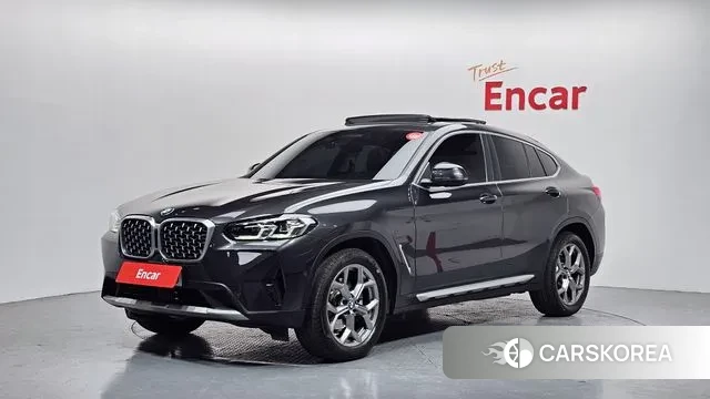 BMW X4 (G02) 2022 Серый из Кореи