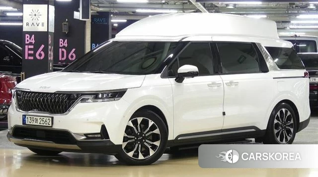 Kia Carnival 4th generation 2021 Белый из Кореи