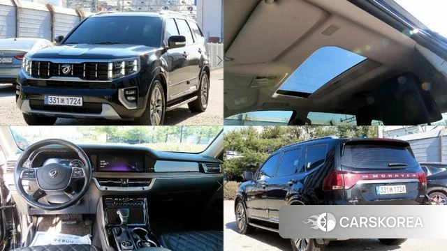 Kia Mohave Master 2021 Черный из Кореи