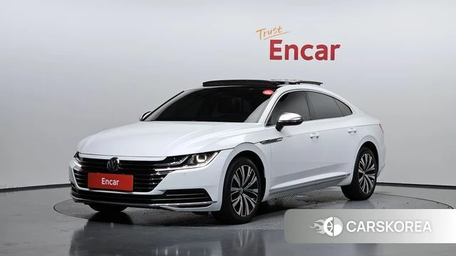 Volkswagen Arteon 2019 Белый из Кореи