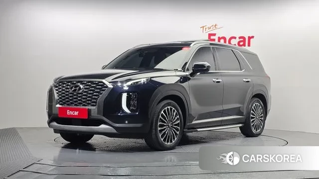 Hyundai Palisade 2021 Черный из Кореи