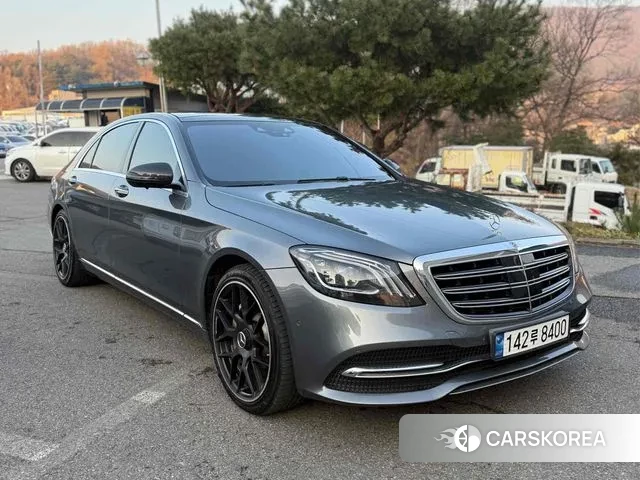 Mercedes-Benz S-Class W222 2018 Серый из Кореи