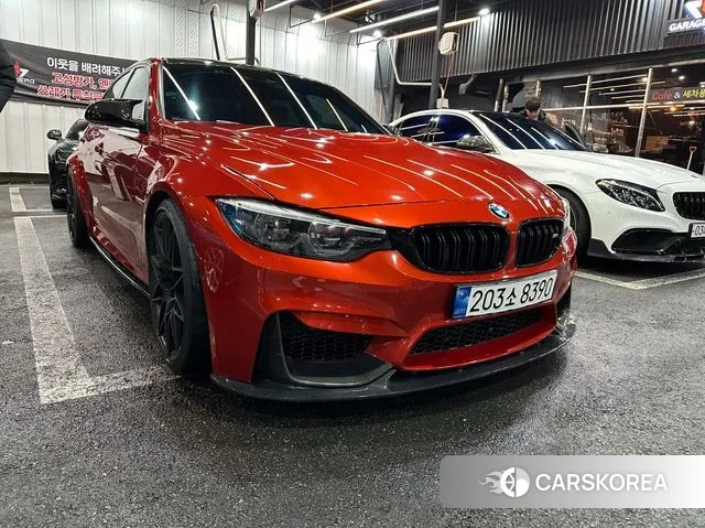 BMW M3 (F80) 2018 Оранжевый из Кореи