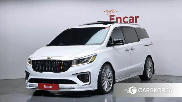 Kia The New Carnival 2018 Белый из Кореи