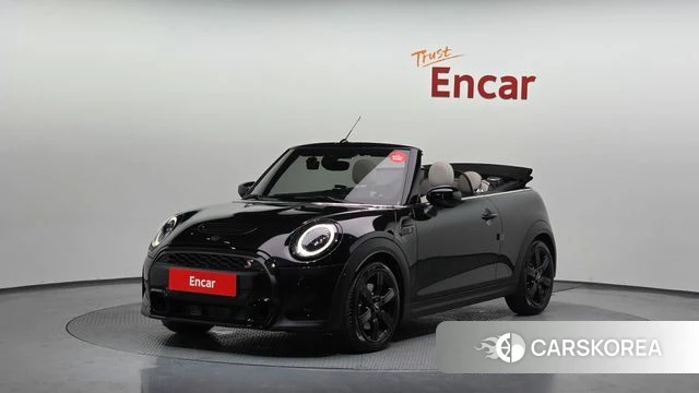 Mini Cooper S Convertible 2023 Черный из Кореи