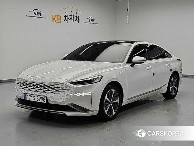 Kia K8 Hybrid 2022 Белый из Кореи