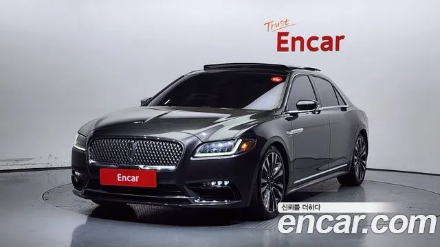Lincoln Continental 10th Generation 2019 Серый из Кореи