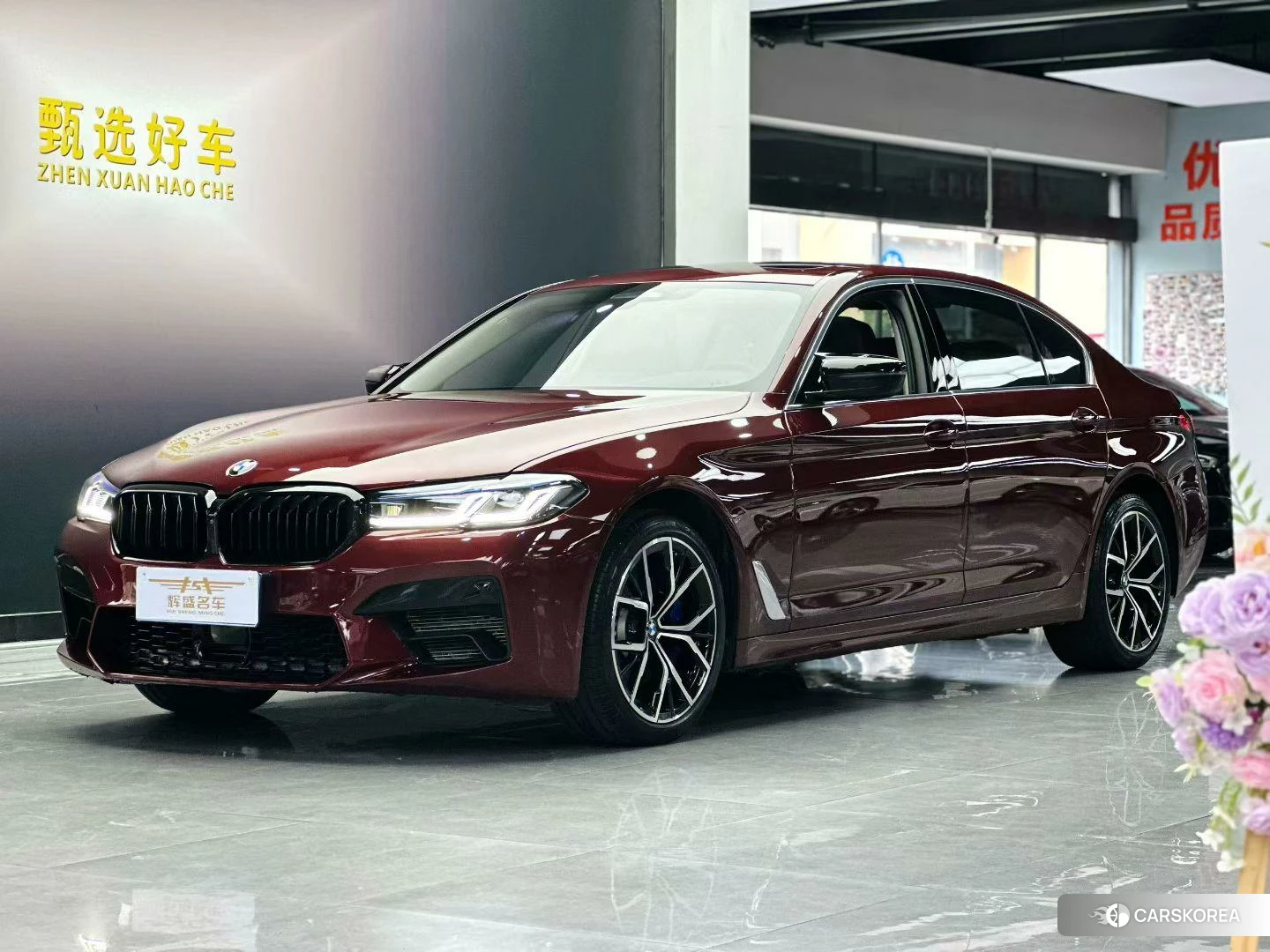 BMW 5 series 2020 Красный из Китая