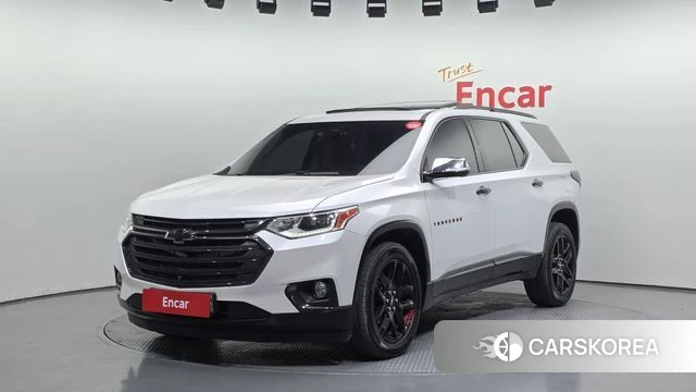 Chevrolet (GM Daewoo) Traverse 2020 Белый из Кореи